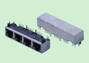 RB001-2 RJ45 1x4无弹带灯B3.43