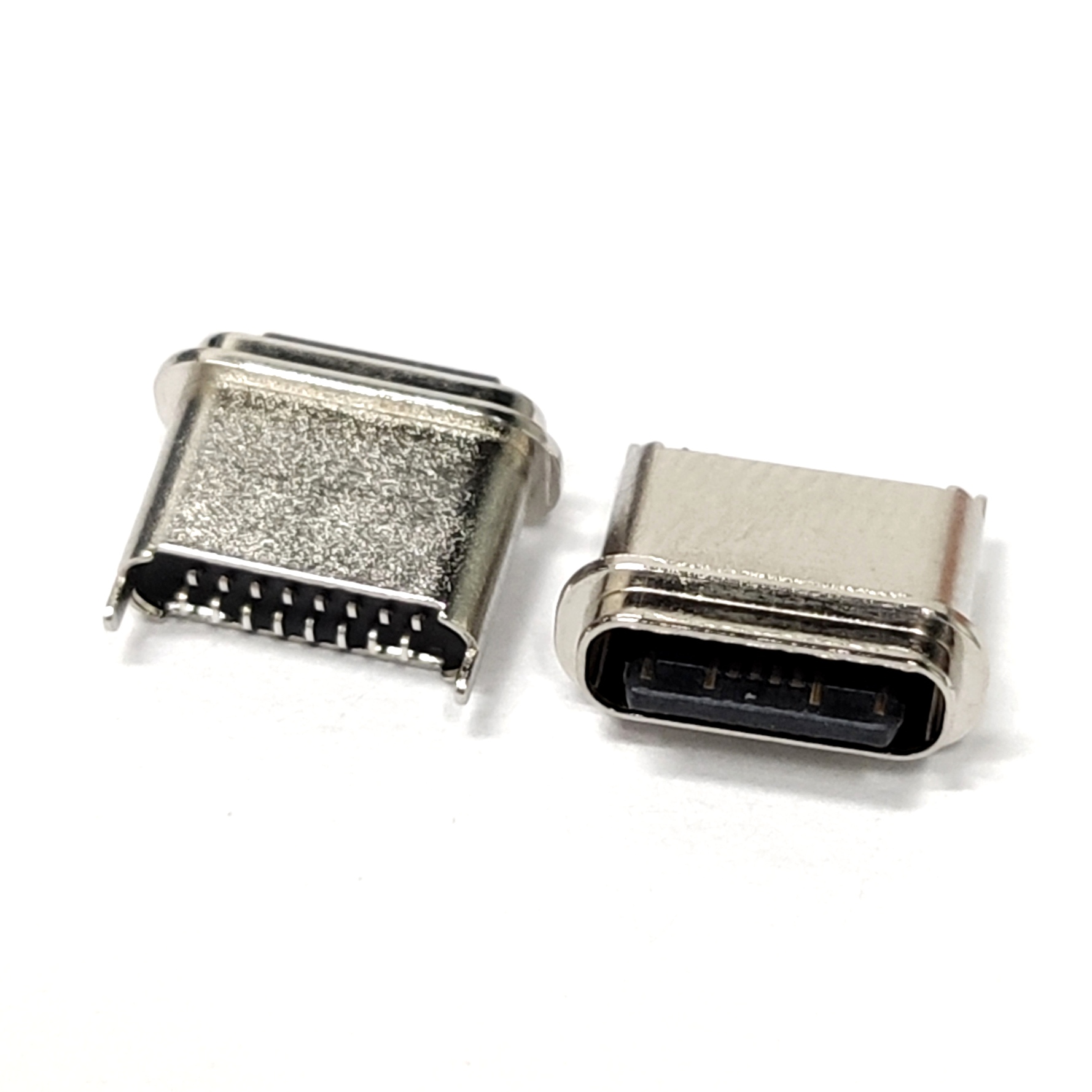 USB 3.1立贴TYPE-C 16P防水母座粉末冶金不锈钢