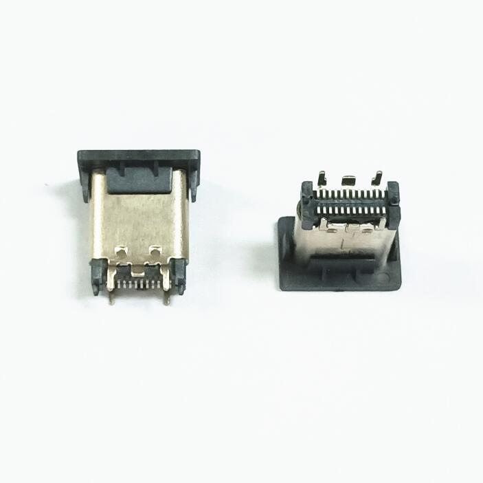 TYPE-C 24P立式贴片母座8.8H