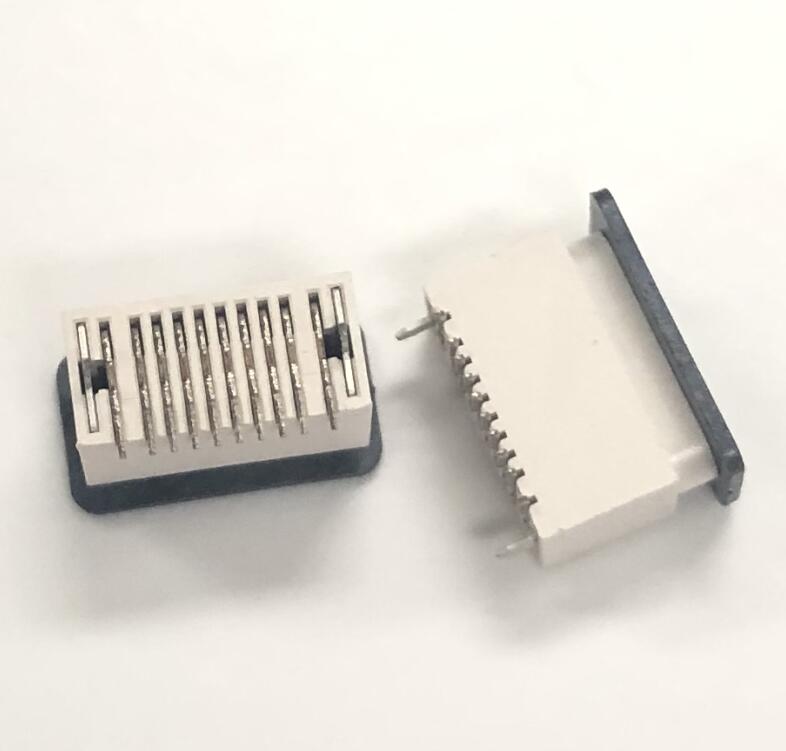苹果10P母座 直立式立贴 5.5H短体 耳机充电座