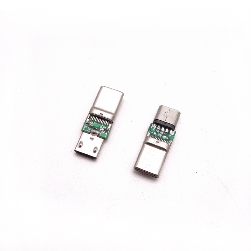 MICRO转接头母座转TYPE C转接头公头 OTG安卓母座转TYPE C公头