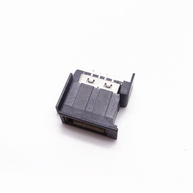 USB 2.0母座 三星款180度直插/立插母头 带外壳