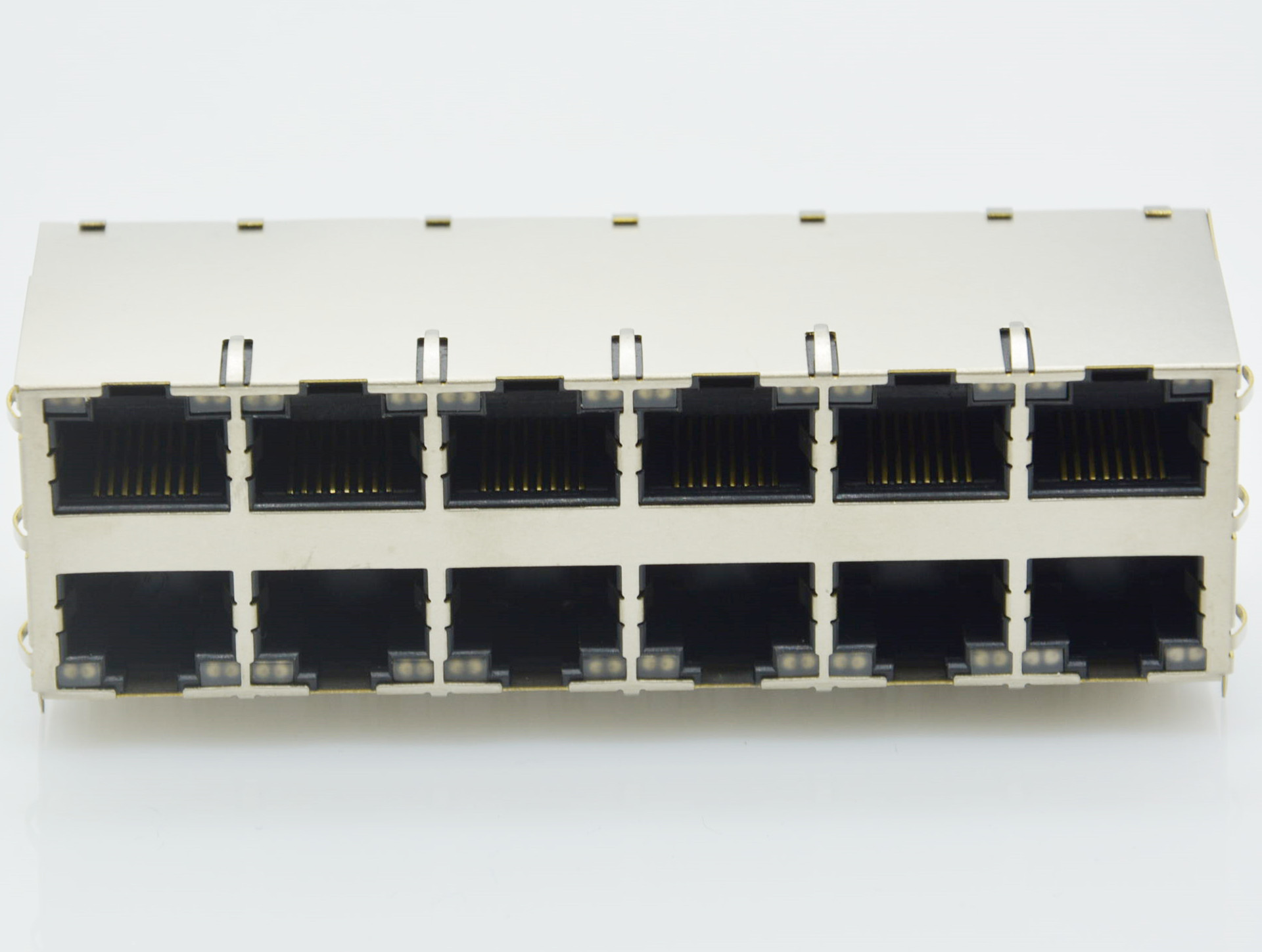 RJ45 2X6百兆带灯